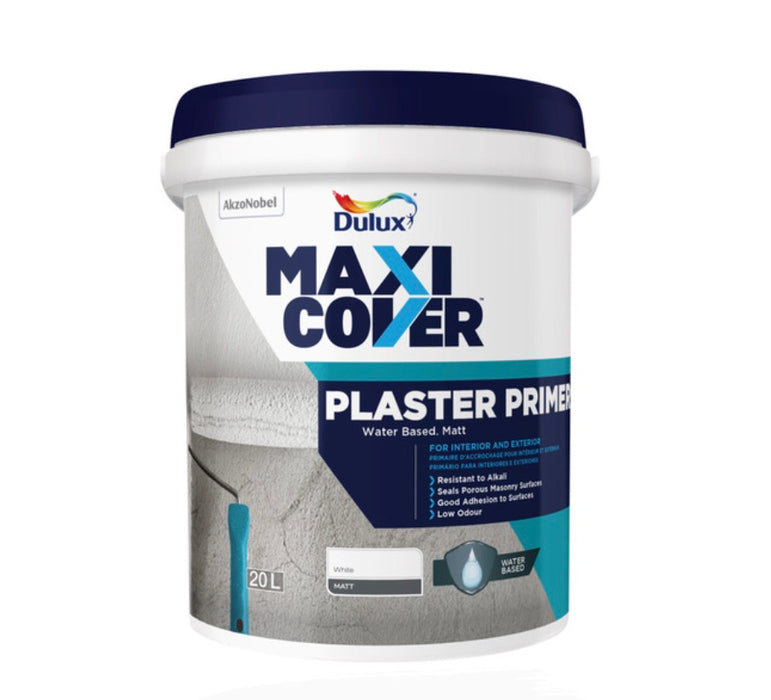 Dulux Maxicover Water Based Plaster Primer White 20 L