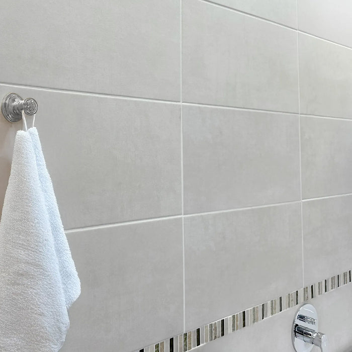 Dayton Bone Matt Ceramic Wall Tile - 600 x 300mm