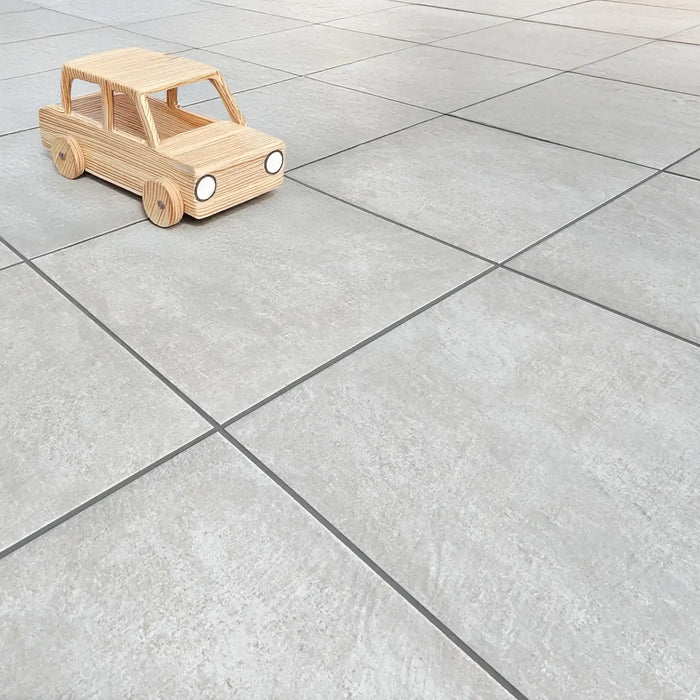 Zorah Grey Matt Ceramic Floor Tile - 430 x 430mm