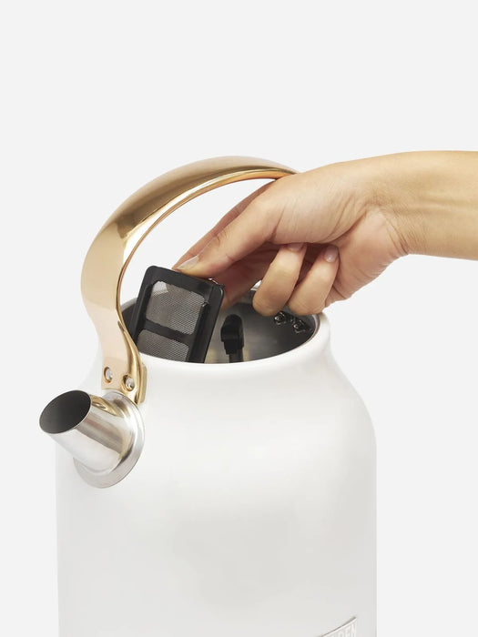 Haden Heritage White & Champagne Kettle 1.7L