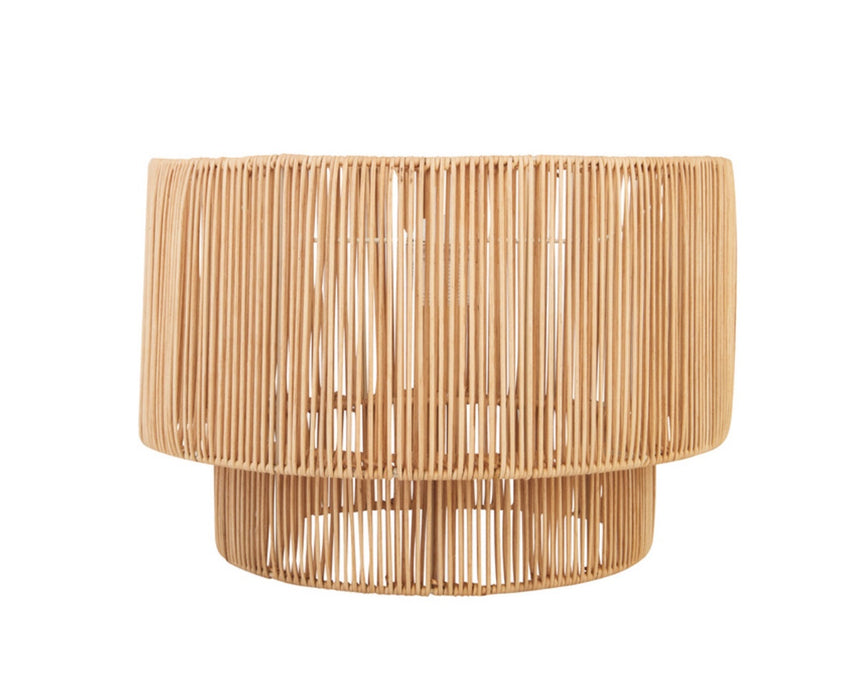 Design House Wicker Pendant Light - Brown