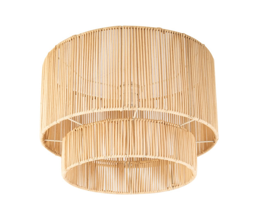 Design House Wicker Pendant Light - Brown