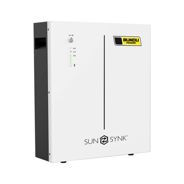 Wall-Mount 5.32kWh SunSynk Li-Ion Batteries
