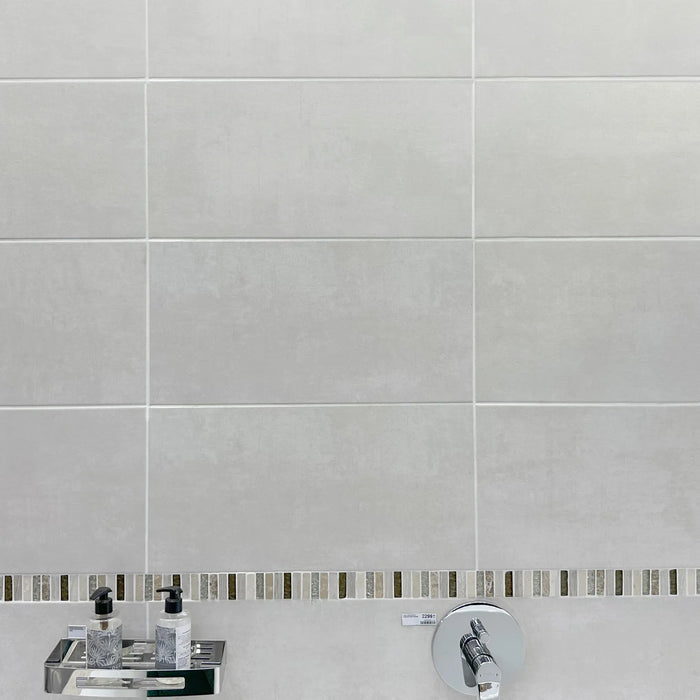 Dayton Bone Matt Ceramic Wall Tile - 600 x 300mm