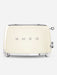 Smeg 2 Slice Toaster Cream