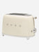 Smeg 2 Slice Toaster Cream