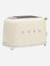 Smeg 2 Slice Toaster Cream