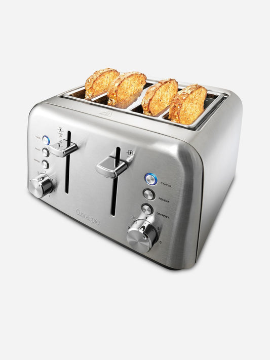 Cuisine::pro 4 Slice Toaster Stainless Steel