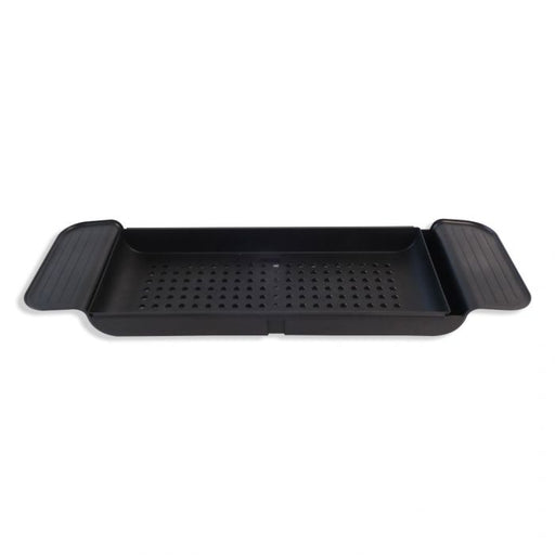 Bath Caddy, Black, Extendable