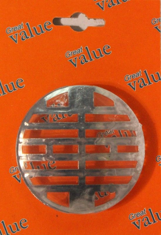Shower Grid, Round, Chrome Plated, 75mm
