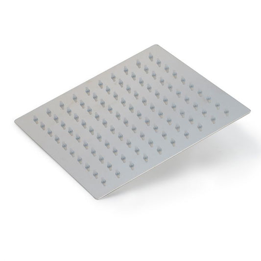 Shower Rose Square Stainless Steel, 200mm