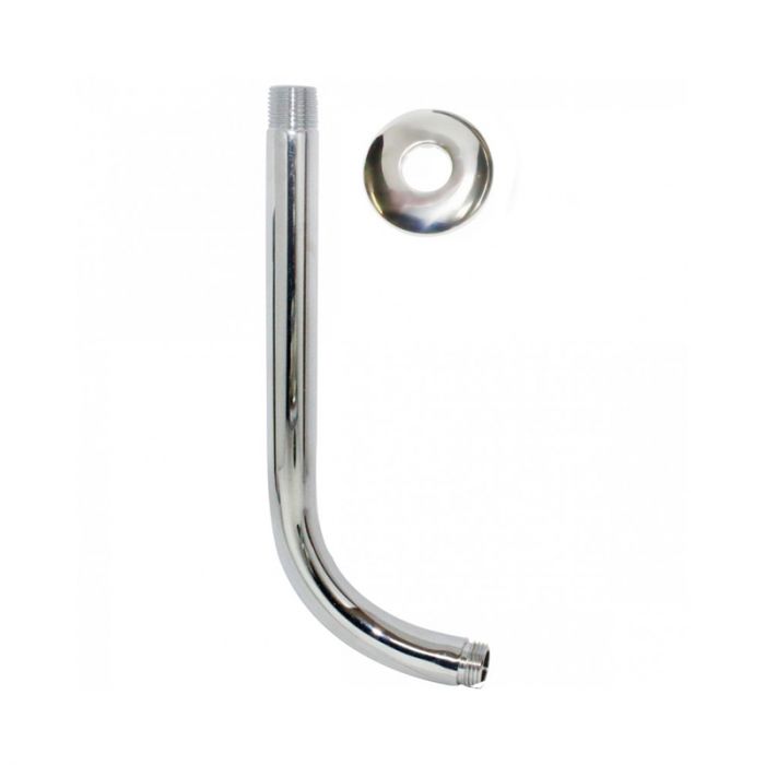 Shower Arm Round Chrome Plated