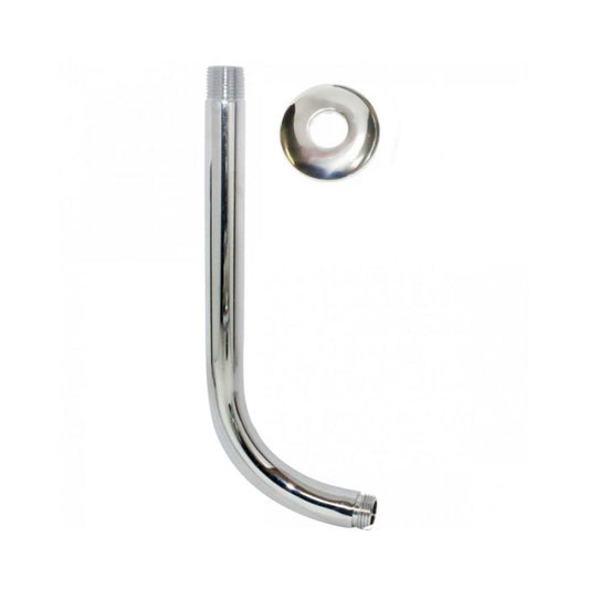 Shower Arm Round Chrome Plated