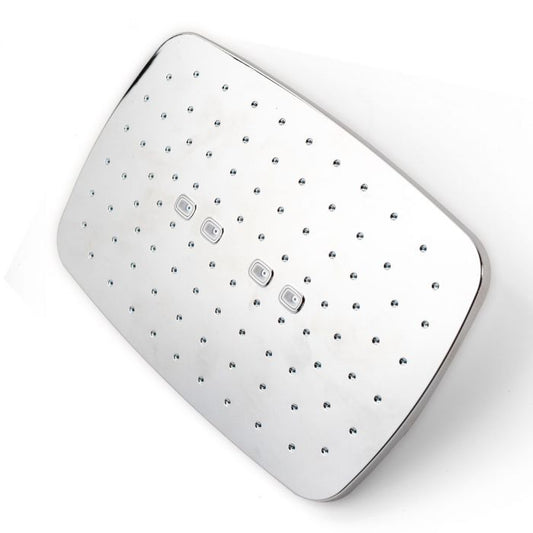 Shower Rose, Rectangle, Chrome Plated, 265mm