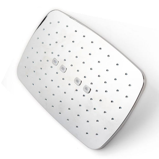 Shower Rose, Rectangle, Chrome Plated, 265mm