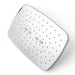 Shower Rose, Rectangle, Chrome Plated, 265mm