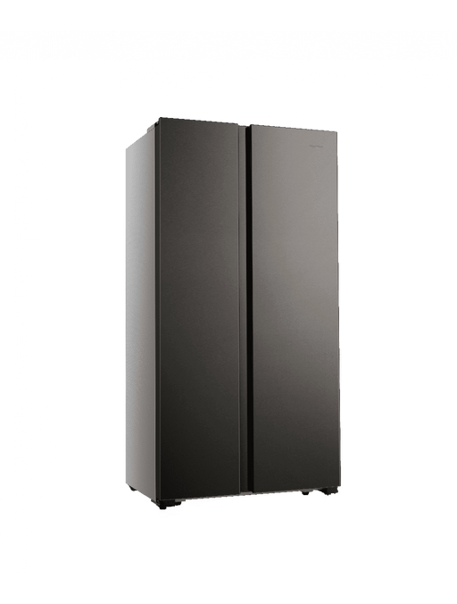 Hisense 508l Titanium Inox Side By Side Fridge H670sit