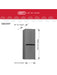 Defy 228l Metallic Fridge Dac447