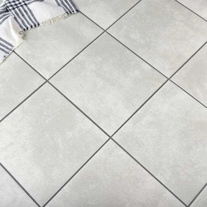 Kyra Grey Matt Ceramic Floor Tile - 350 x 350mm