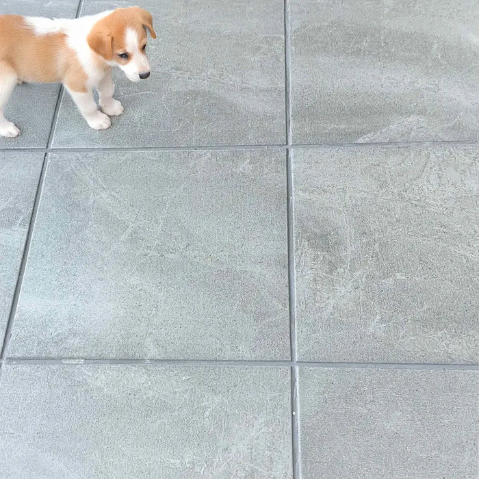 Kilimanjaro Mazoni Grey Matt Porcelain Floor Tile - 350 x 350mm